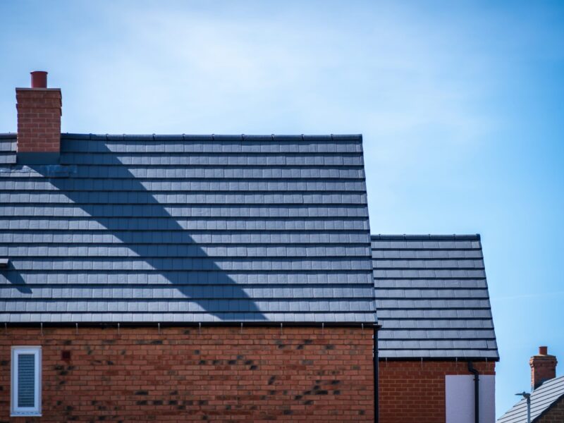 New,Build,House,Development,Estate,In,England,Uk.